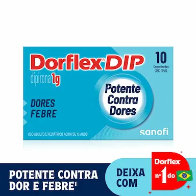 Dorflex DIP Dipirona 1g 10 comprimidos