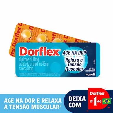 Dorflex Analgésico e Relaxante Muscular 10 comprimidos