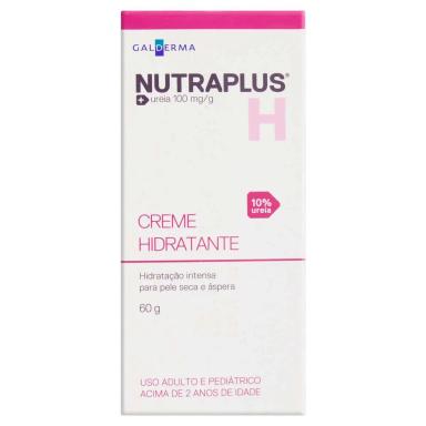 Creme Hidratante de Ureia Nutraplus para Pele Seca e Áspera com 60g