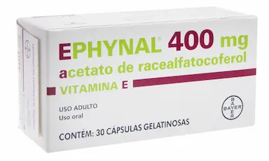 Vitamina E Ephnal 400mg 30 cápsulas