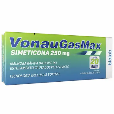 VonauGasMax Simeticona 250mg 20 cápsulas