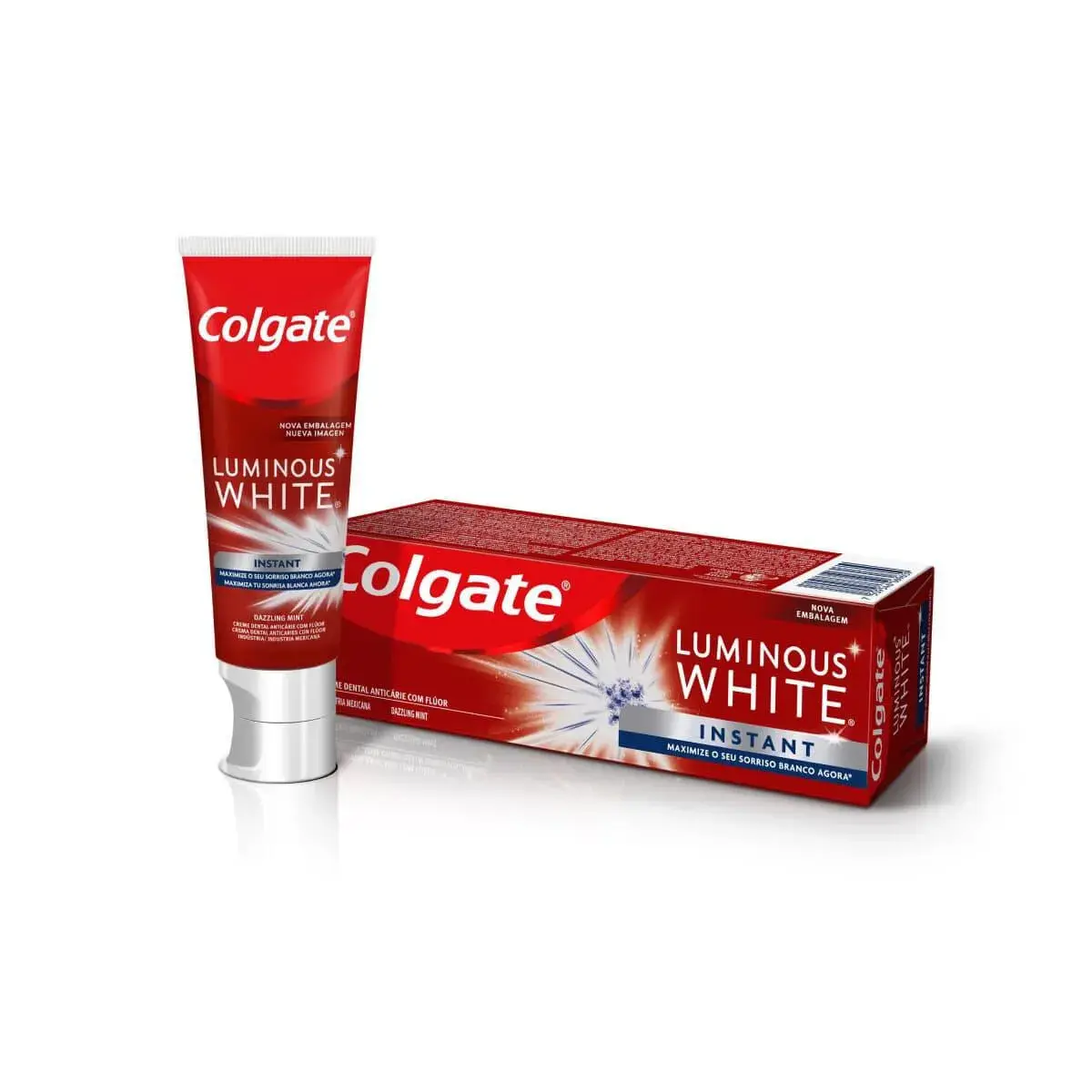 Pasta de Dente Colgate Luminous White Instant com 70g