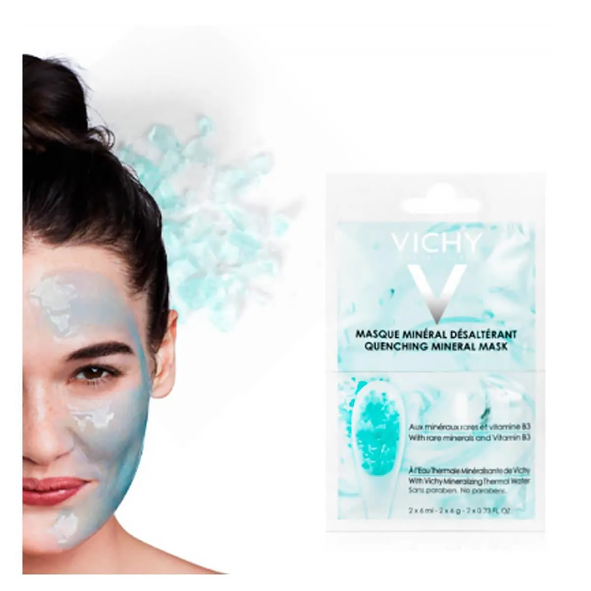 Máscara Facial Mineral Vichy Reequilibrante Duo com 6ml