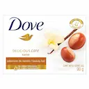 Sabonete em Barra Dove Delicious Care Karité e Baunilha 90g
