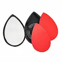 Esponja Anti-brilho para Maquiagem Océane Beauty Touch Up com 1 unidade