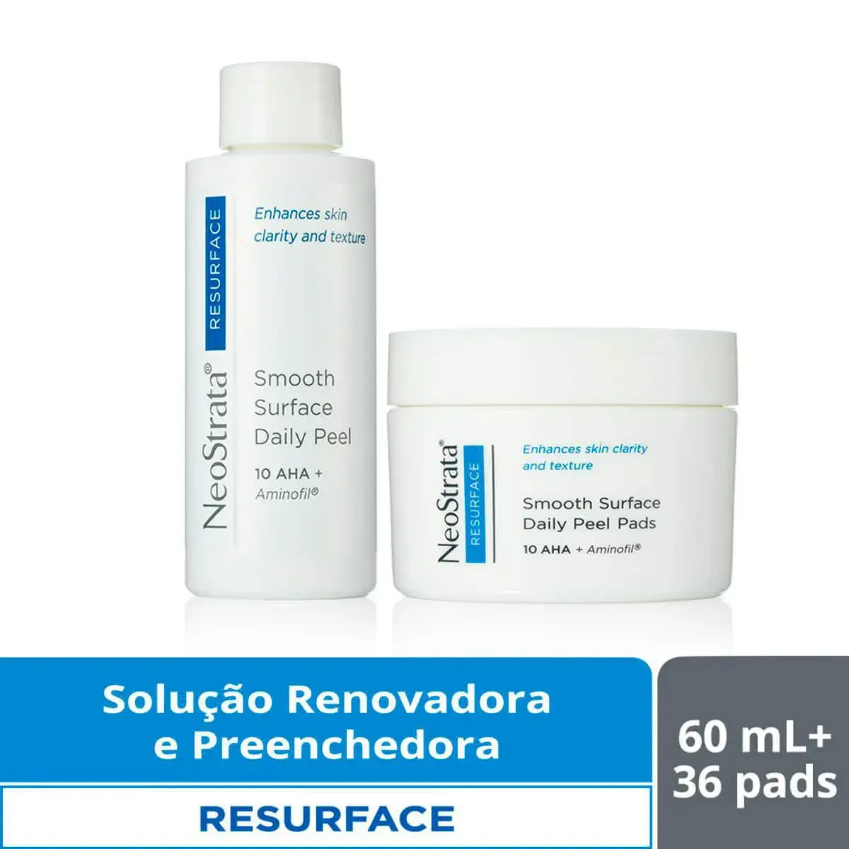Peeling Diário NeoStrata Resurface Smooth Surface Daily Peel Pads com 60ml