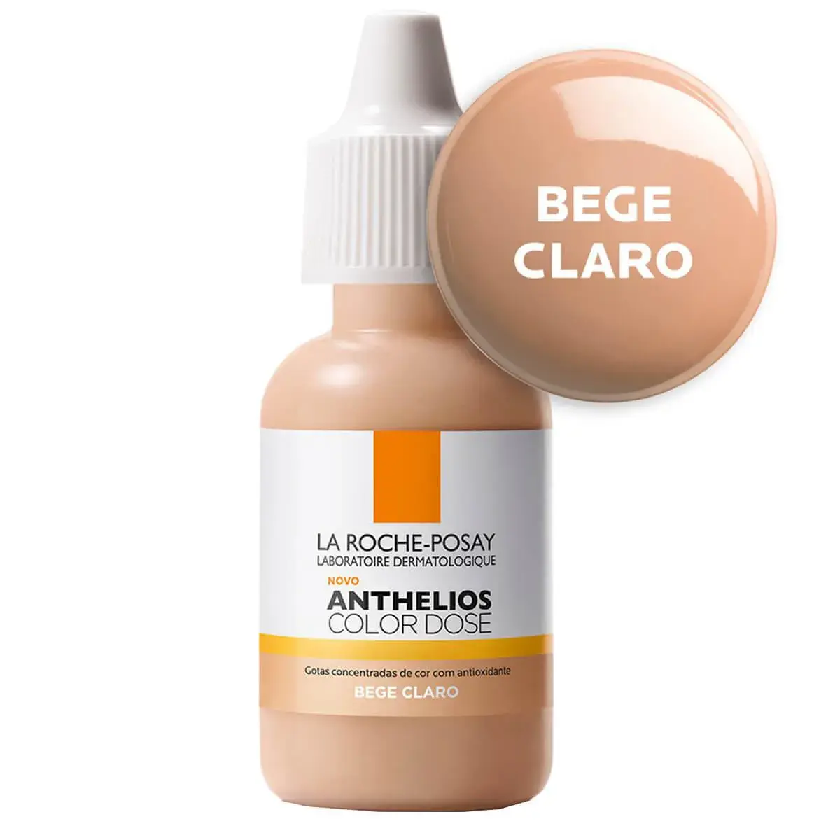 Pigmento Facial Anthelios Color Dose La Roche-Posay Bege Claro com 17ml