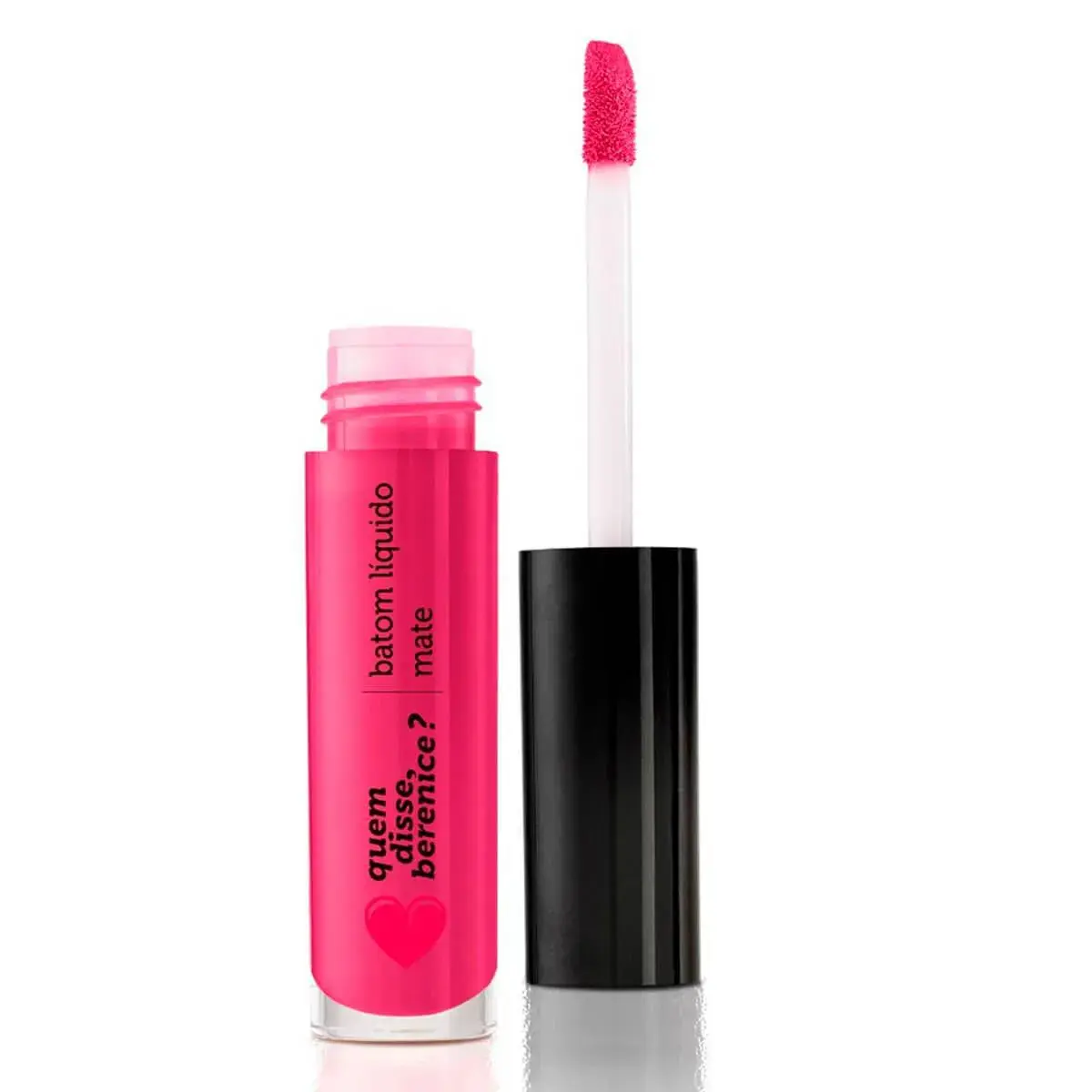 Batom Liquido Mate Quem Disse, Berenice? Cor Rosadili com 1 unidade de 5,6ml