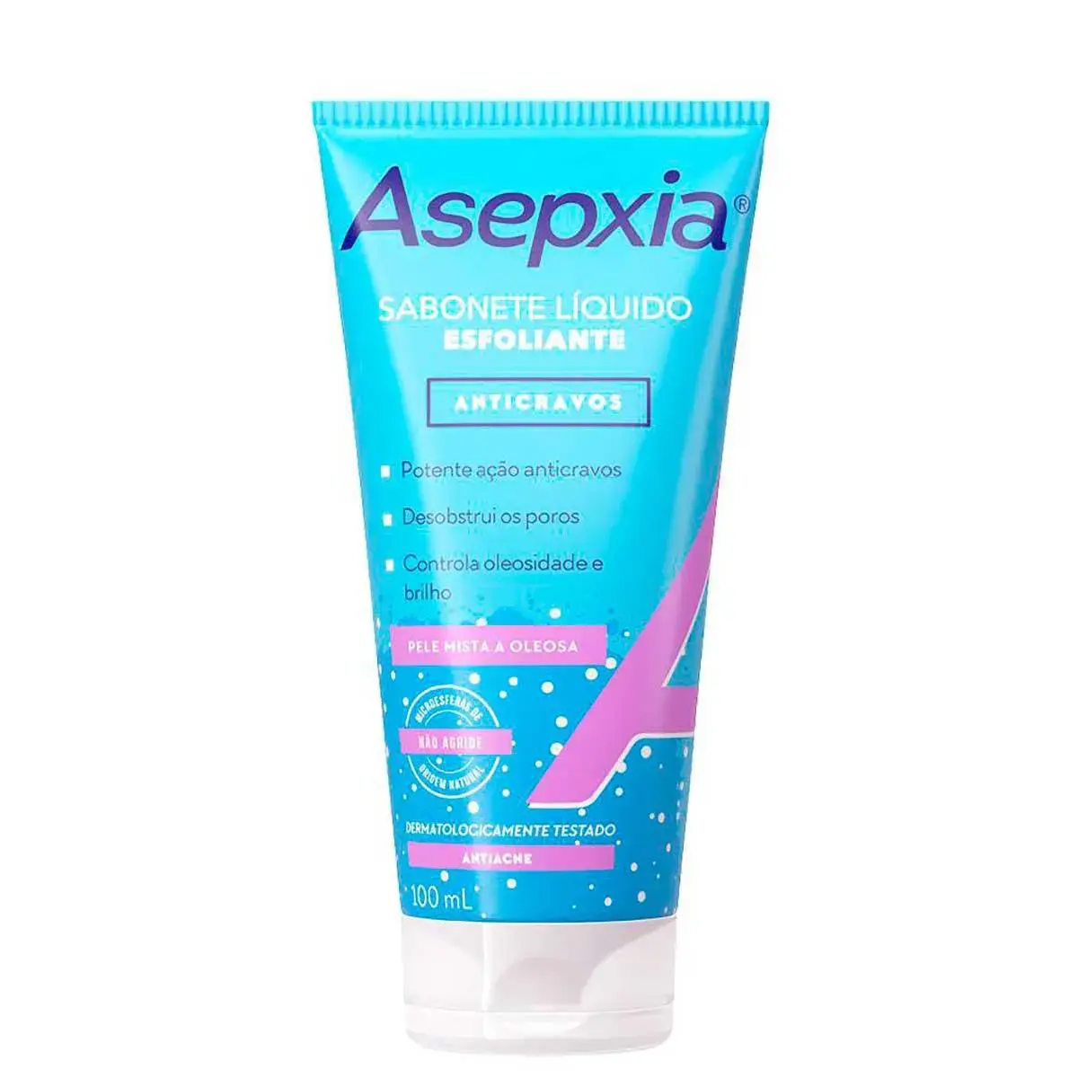 Esfoliante Facial Asepxia Antiacne com 100ml