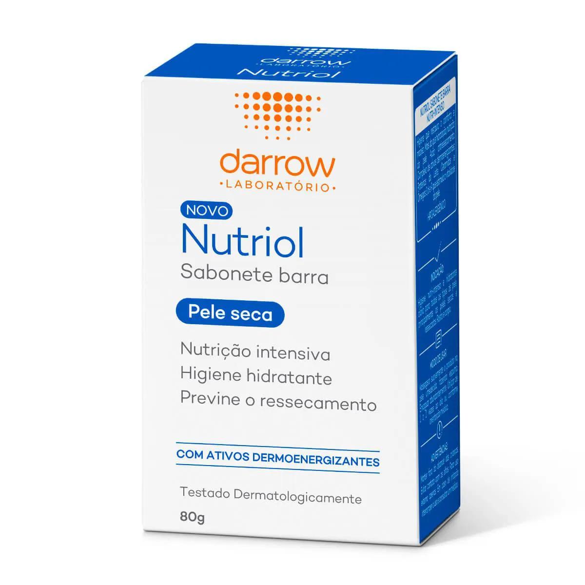 Sabonete em Barra Darrow Nutriol Pele Ressecada Rosto e Corpo com 80g