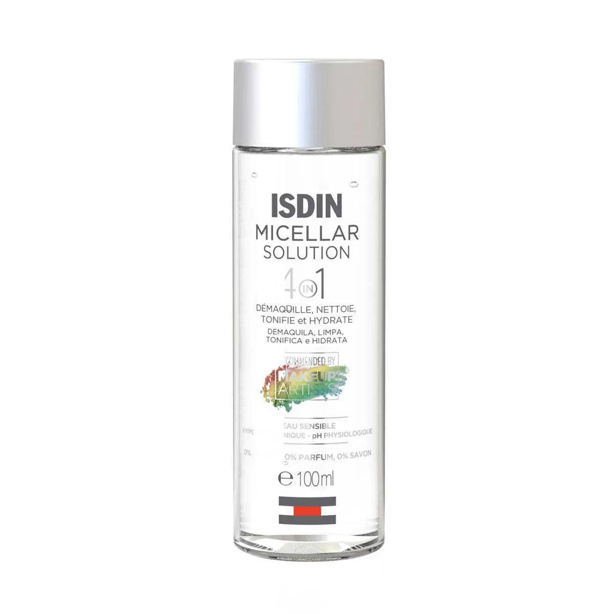Água Micelar Isdin Micellar Solution 4 em 1 com 100ml
