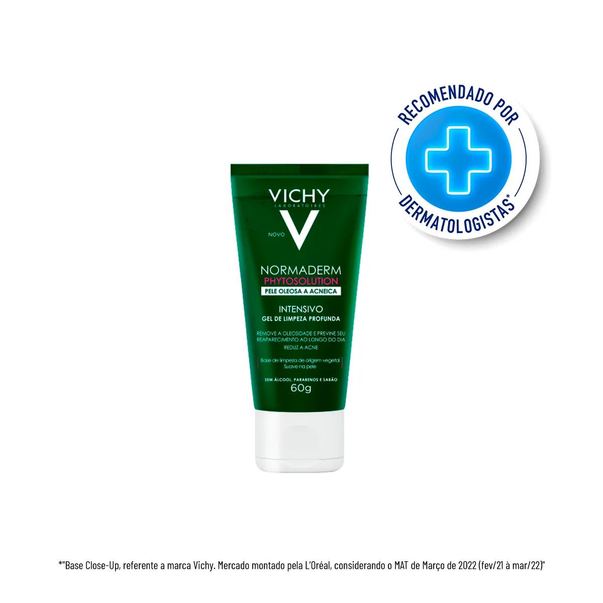 Gel de Limpeza Facial Intensivo Vichy Normaderm Phytosolution com 60g