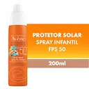 Protetor Solar Infantil Avène FPS 50 Spray com 200ml