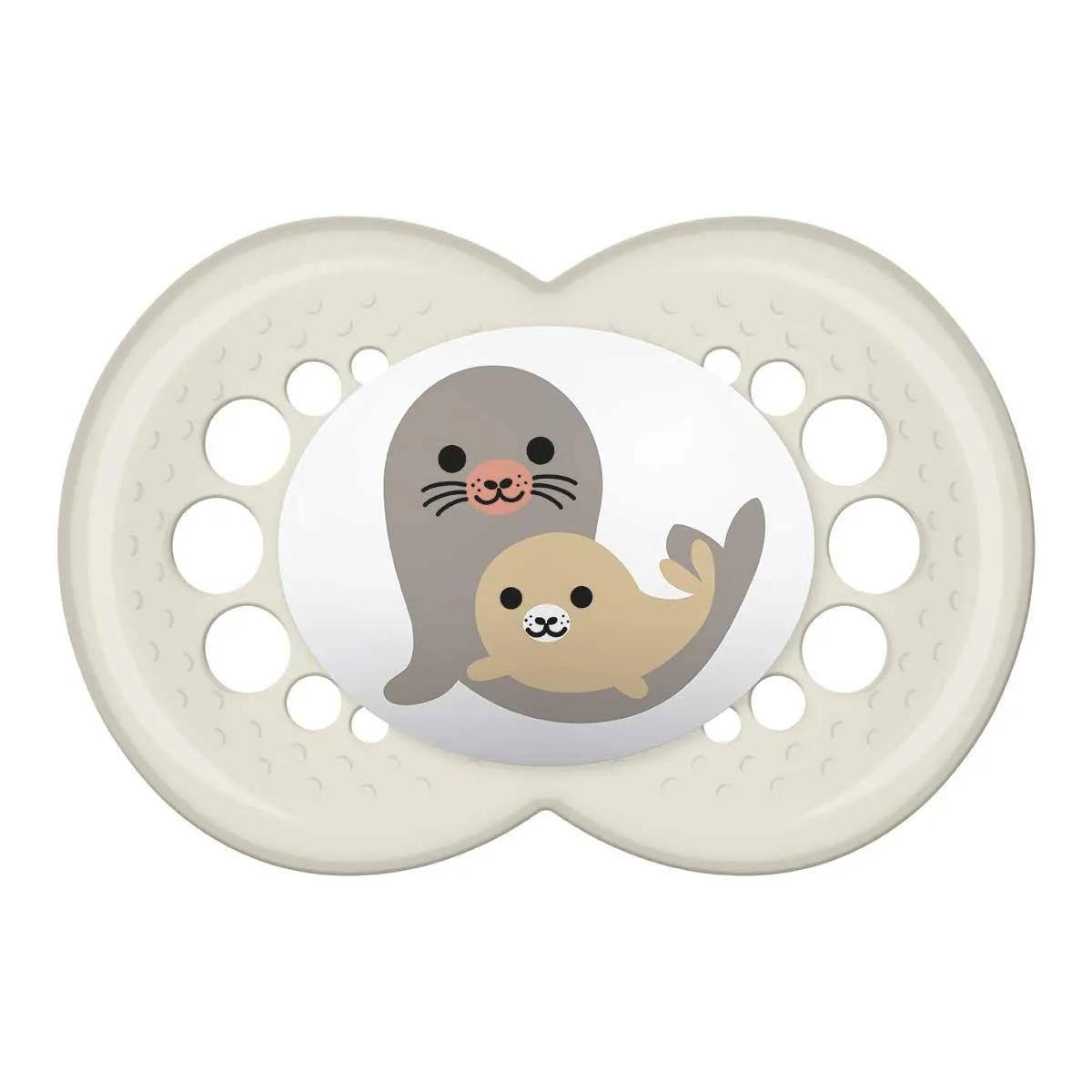 Kit Chupeta MAM Original Bichinhos Tamanho 2 - maiores de 6 meses Cores Sortidas com 2 unidades