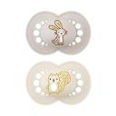 Kit Chupeta MAM Original Bichinhos Tamanho 2 - maiores de 6 meses Cores Sortidas com 2 unidades