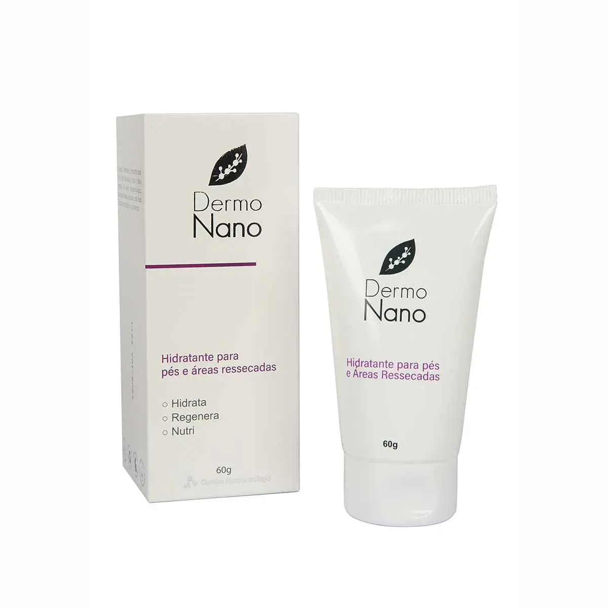Hidratante para os Pés e Áreas Ressecadas DermoNano com 60g