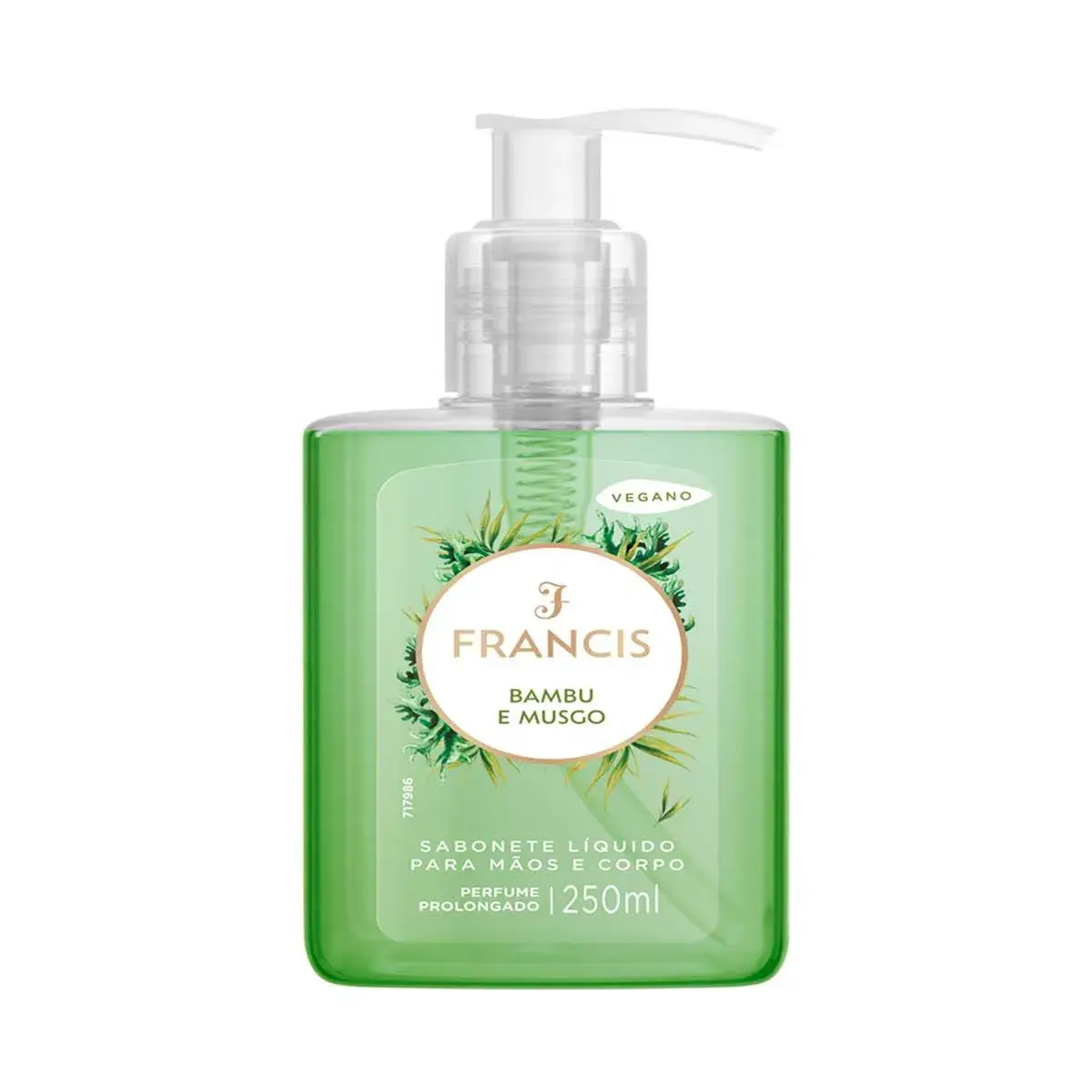 Sabonete Líquido para Mãos e Corpo Francis Bambu e Musgo 250ml