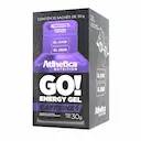 Suplemento Energético Go Energy Gel Caffeine Atlhetica Nutrition Guaraná com Açaí com 10 sachês de 30g cada