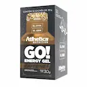 Suplemento Energético Go Energy Gel Caffeine Atlhetica Nutrition Double Espresso com 10 sachês de 30g cada
