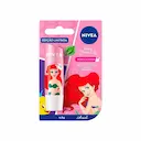 Hidratante Labial Nivea Pérola Shine Disney Ariel com 4,8g