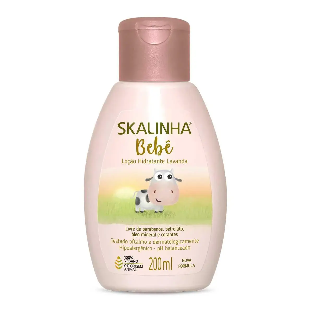 Loção Hidratante Corporal Skalinha Bebê Lavanda com 200ml