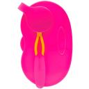 Kit Refeição com Divisória Buba Baby Rosa com 1 unidade