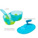 Kit Refeição com Divisória Buba Baby Azul com 1 unidade