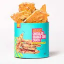 Chocolate Branco com Canela Nutznack Amêndoas, Caramelo Crocante e Flor de Sal com 160g