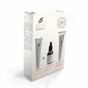 Kit DermoNano Creme Sérum Facial Vitamina C + Clareador Facial + Creme Redução de Rugas