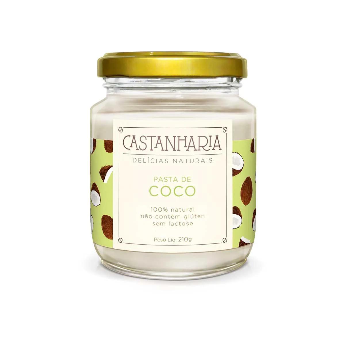 Pasta de Coco Castanharia 210g