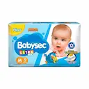 Fralda Babysec Ultrasec Hiper Galinha Pintadinha M - 72 Unidades