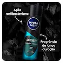 Desodorante Nivea Men Deep Beat 48h Antitranspirante Masculino Aerosol 150ml