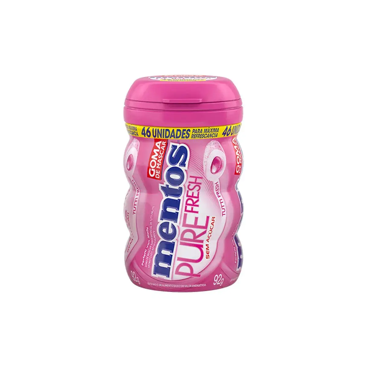 Goma de Mascar Mentos Pure Fresh Tutti Frutti 46 unidades