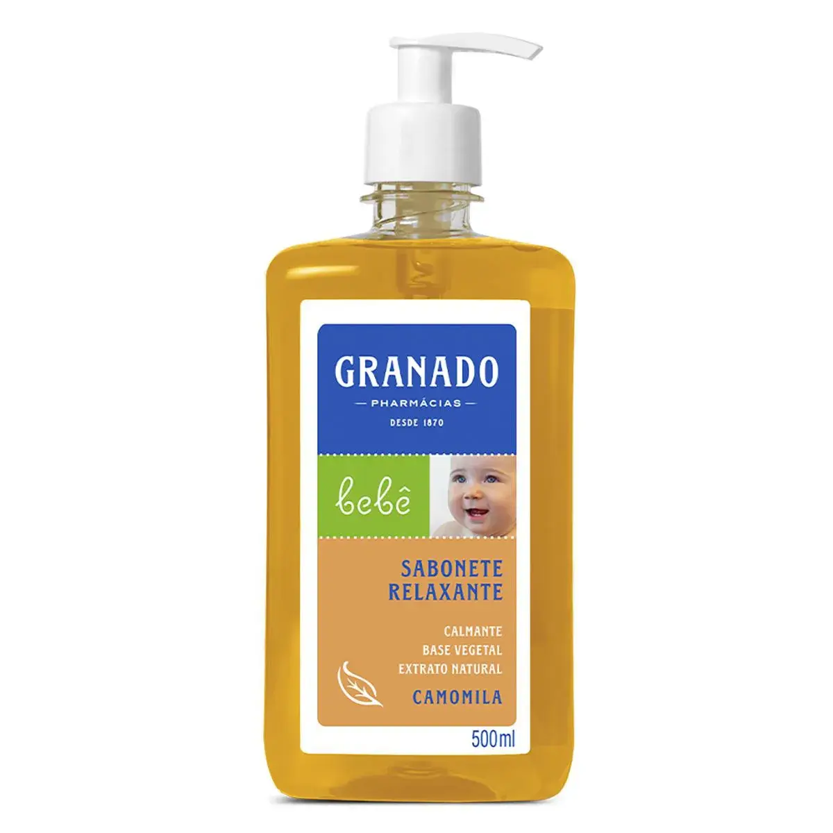 Sabonete Líquido Granado Bebê Camomila 500ml