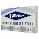 Lâmina de Barbear Gillette Platinum Duplo Fio com 5 Lâminas
