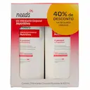 Kit Hidratante Corporal Needs Nutritivo 400ml cada 40% OFF na segunda unidade