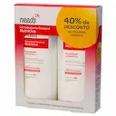 Kit Hidratante Corporal Needs Nutritivo 400ml cada 40% OFF na segunda unidade