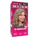 Mini Kit Biocolor Coloração Creme Louro Acinzentado Estiloso 8.1 com 1 unidade