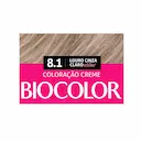 Mini Kit Biocolor Coloração Creme Louro Acinzentado Estiloso 8.1 com 1 unidade