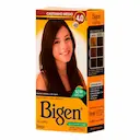 Tintura Permanente em Pó Bigen Castanho Médio com 1 Unidade