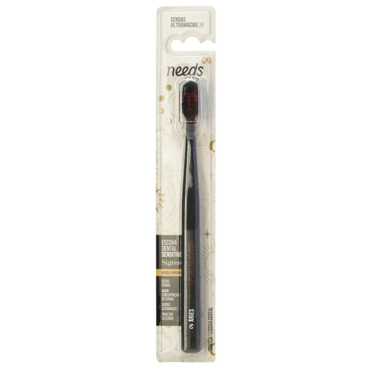 Escova de Dente Needs Sensitive 6240 Signo Aries 1 Unidade
