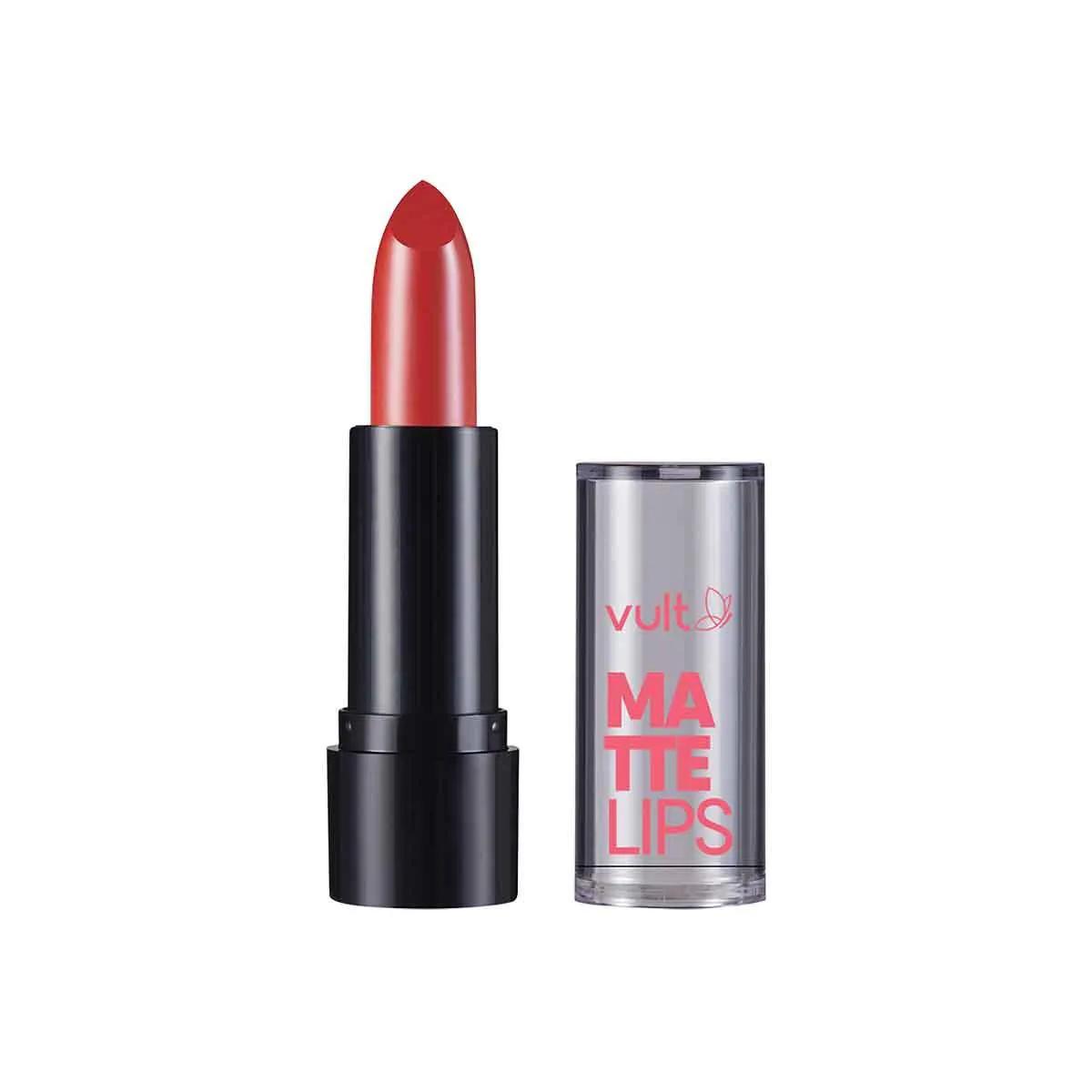 Batom Vult Matte Lips 3,8g - Vermelho Carmim