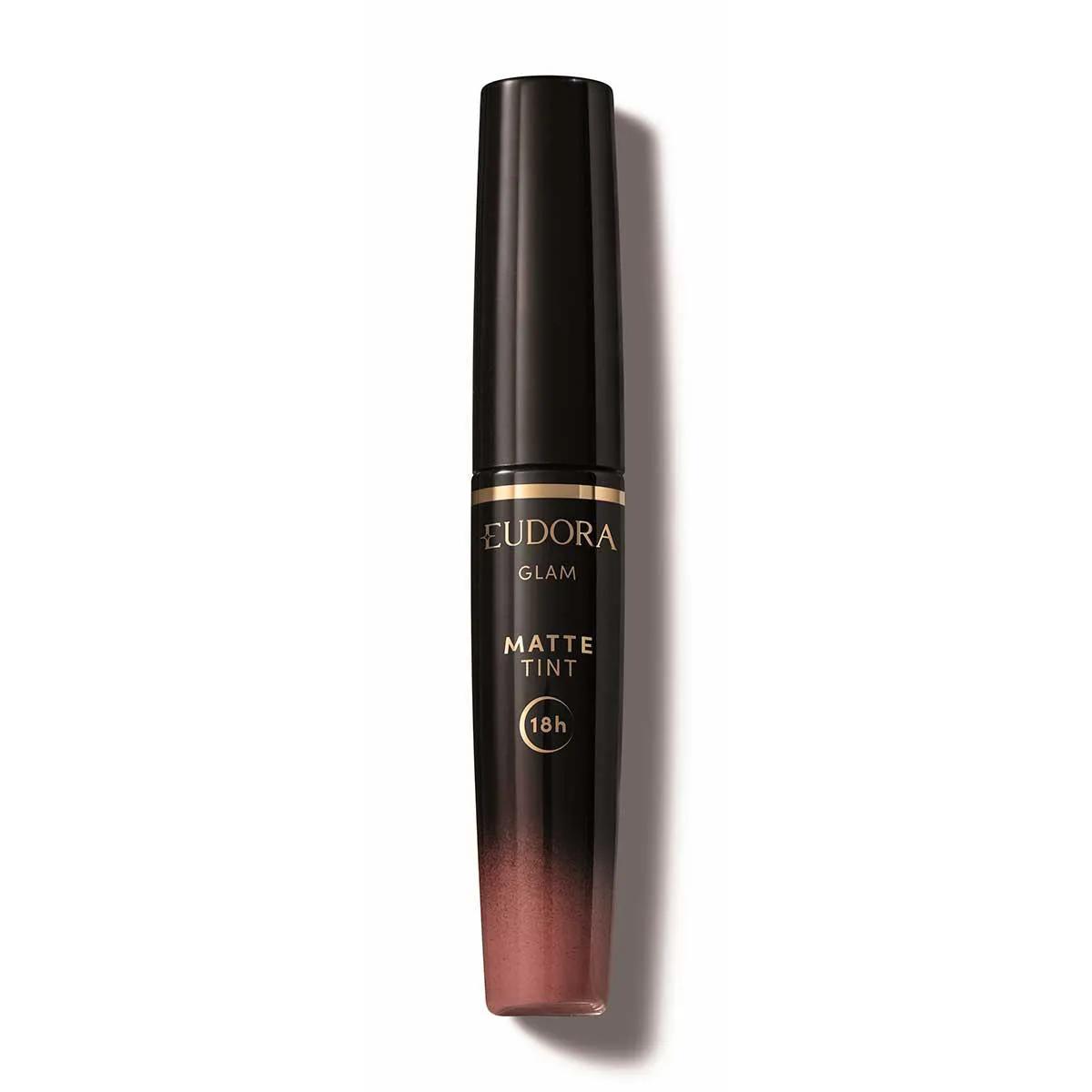 Batom Líquido Eudora Glam Matte Tint Rosé Vintage 4ml