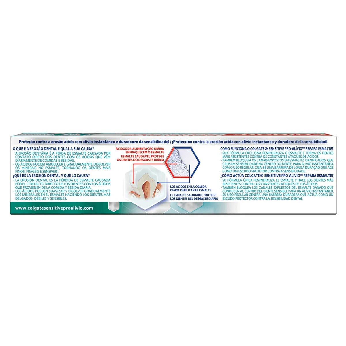 Pasta de Dente Colgate Sensitive Pro-Alívio Repara Esmalte com 50g