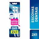 Escova de Dente Oral-B Pro-Saúde Sensi-Soft Macia com 2 unidades