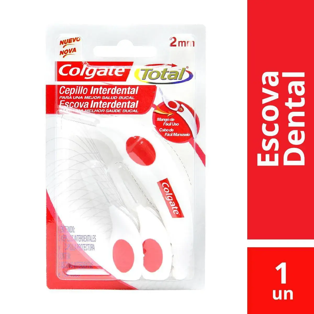 Escova Colgate Total Interdental com 1 unidade