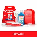 Kit Colgate Total 12 Viagem com 1 Pasta de Dente de 30g + 1 Escova de Dente + 1 Enxaguante Bucal de 60ml