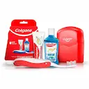 Kit Colgate Total 12 Viagem com 1 Pasta de Dente de 30g + 1 Escova de Dente + 1 Enxaguante Bucal de 60ml