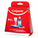 Kit Colgate Total 12 Viagem com 1 Pasta de Dente de 30g + 1 Escova de Dente + 1 Enxaguante Bucal de 60ml