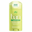Desodorante Antitranspirante Sólido Ban Unscented Sem Perfume com 73g